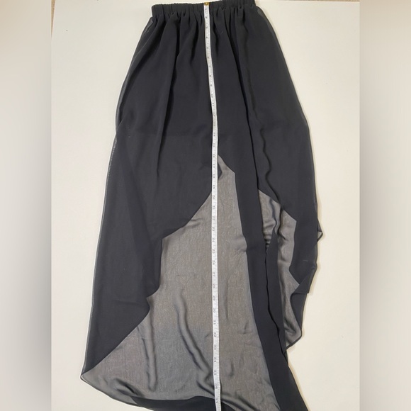 Divided H&M long Black skirt size 2 - Picture 3 of 7